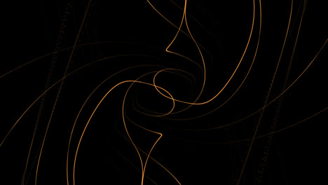 Abstract-luxury-award-background-with-pattern-of-gold-line-waves-with-alpha-channel